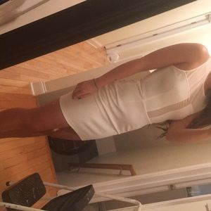 White dress from express